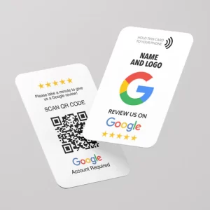 NFC Google Review Cards